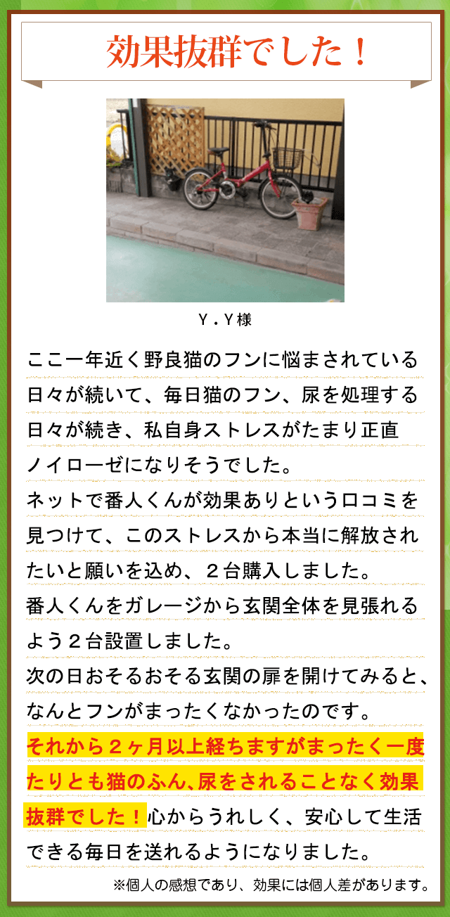 お客様の声2