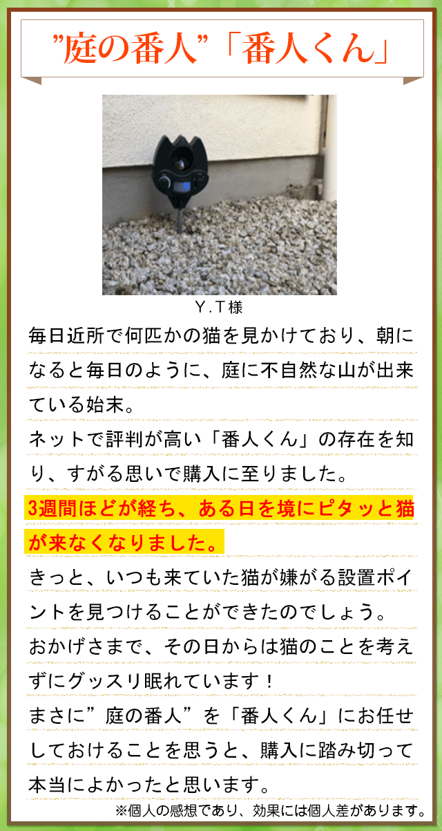 お客様の声3